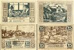 Deutschland, Deutsches Reich 25, 50 Pfennig 2 x Notgeldschein, Stadt Birkenfeld, Rheinland -