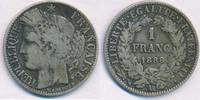 Frankreich 1 Francs Cereskopf, Prägung A Paris -