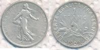 Frankreich 1 Francs Semeuse -