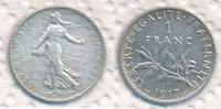 Frankreich 1 Francs Semeuse -