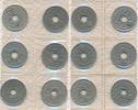 Frankeich 25 Centimes Lot 6 Münzen Typ Lindauer, 1919 / 20 / 21 / 22 / 23 / 24 -