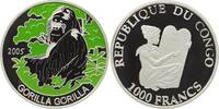 1000 Francs, 2005, Kongo, Gorilla, *477* pp