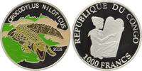 1000 Francs, 2006, Kongo, Krokodil, *483* pp