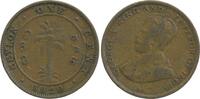 Ceylon, 1 Cent, *496* -