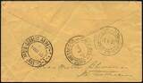 Briefmarken 1933 Brasilien Aerolloyd Iguassu Brief Curitiba Rio de Janeiro Flugpost / 947