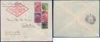 Briefmarken DO-X 1931 Brasilien Sao Paulo Condor Winterthur Schweiz Brief Harms 44 DOX/  1029 