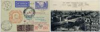  2504 Briefmarken Zeppelin 1932 Frankreich 9. SAF Reko-Karte Paris F`hafen Brasilien Si 195 / 
