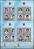 Briefmarken Thailand Block 284-284 I und II 80. Geburtstag Königin Sirikit Universität -