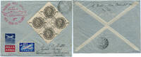  1329 Briefmarken Brasilien 1940 FFC Erstflugbrief Panair Rio de Janeiro Gov. Valladares / 