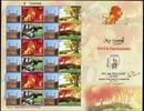 Briefmarken 2011 Indien India Comics Cartoons Löwe Tiere INDIPEX Kleinbo... 30.31 US$ Tax included +  5.28 US$ shipping