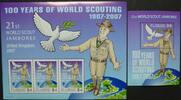 Briefmarken 2007 St. Vincent Pfadfinder Scouts Scouting 6350 Block 673 P... 11.50 US$  +  5.20 US$ shipping