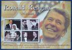 Briefmarken 2004 Grenada Ronald Reagan Politik US-Pr&auml;sident 5521-5524 Po... 10.98 US$  +  5.20 US$ shipping