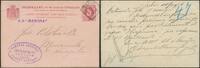 Briefmarken 1533 Westindiendienst HAPAG 1906 Curacao Ganzsache Agenturst... 111.52 US$  +  9.25 US$ shipping