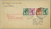 Briefmarken Katapult Dt. Reich Dampfer Europa Seepost Long Island USA 74b Catapult/ 872 -