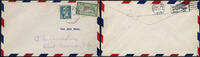 Briefmarken Katapult Frankreich Ile de France Seepostaufgabe Brief USA Catapult / 668 -