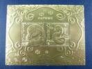 Briefmarken Gibraltar Block Jahr der Schlange Year of the Snake Gold Foil & Folder MNH -