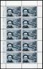 Briefmarken Vatikan Vatican 2009 Louis Braille Blindenschrift Kleinbogen MNH -