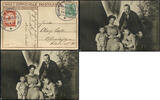 Briefmarken Zeppelin Dt. Reich Flugpost Rhein Main Foto-AK Herzogl Familie Si 11 D/2160 -