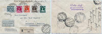 Briefmarken Vatikan 1932 Zeppelin K. Schönherr Franz. Flugpost Marseille Attest Sieger/1239 -