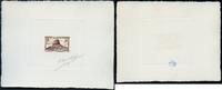  1952 Briefmarken Algerien Phonolithfels Vulkangestein 309 Artist Sunken Die Proof Mehrfarbig PP