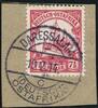 Briefmarken DOA Briefstück ° Daressalam 19/2/14 Luxus Michel 32 Kaiseryacht / 283 -