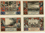 Schwarzburg-Sondershausen 6x 10, 6x 25, 6x 50 Pf 1921, Arnstadt - Stadt, UNC (14x), UNC-(3x), vz-UNC (1x)