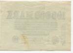 Weimarer Republik, 100 Tsd. Mark 25.7.1923, minim. fleckig, AU