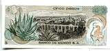 Mexiko, 5 Pesos 1962, Geldschein, Banknote, UNC
