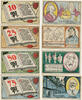 Braunschweig, 10, 25, 50, 75 Pf Braunschweig - Volksbibliothek & Lesestuben, -