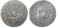 Pommern-Cammin, Doppelschilling 1622 m. Gegenstempel v. Anklam, Ulrich, 1618-1622 -