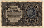 Polen, 1.000 Marek Geldschein Banknote -