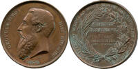 Brüssel - Belgien, Prämienmedaille v. Christian Wiener Leopold II., 1865-1909: Ausstellung u. Kongreß für Hygiene u. Rettungswesen, -