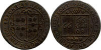 Rechenpfennig v. Hans Krauwinckel (ab 1586, † 1635  Nürnberg, Zahlentafel, ss
