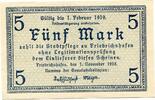 Württemberg, 5 Mark Friedrichshafen - Stadt, -