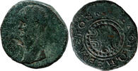 Römisches Reich - Kaiserzeit, Bronze, Koinon Macedonia (Macedonia) Nero, 54-68: makedonischer Schild, -