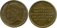 Medaille/Jeton 1862, Frankfurt/M., 1. Deutsches Schützenfest/Ernst von Sachsen-Coburg, ss-vz