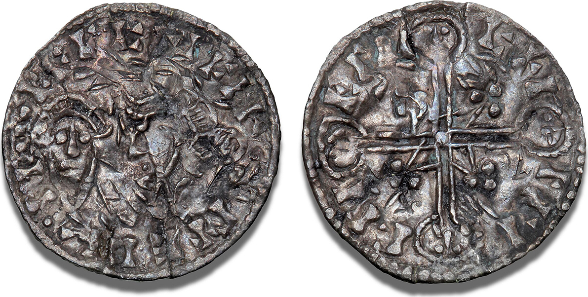 Medieval & later coins Exceptional & rare Viking silver penny