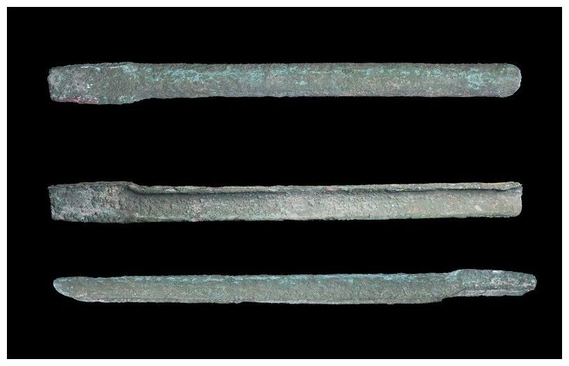 Ancient art XXL Ancient bronze Chisel gouge and armring, 3rd.-2nd. mill ...
