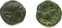 Ancient coins Greek Italy, choice scarce Poseidonia / Paestum AE Sextans After 180 BC -