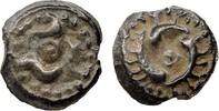 Ancient coins CENTRAL GAUL. Lingones. Circa 1st century BC. Cast unit Potin - Extremely Rare! -