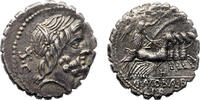 Ancient coins Roman Republican coins: Q. Antonius Balbus. 83-82 BC. AR Serrate silver Denarius -