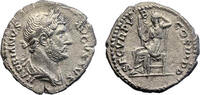 Ancient coins Roman coins: Fine quality Hadrian AR silver denarius with Securitas -