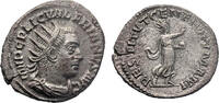 Ancient coins Roman Imperial coins: Scarce and interesting Valerian antoninianus RESTITVT GENER HVMANI in EF -