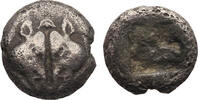 Ancient coins Greek Coins: Rare Ionia Phokaia heavy silver obol, c. 5th. cent. BC -