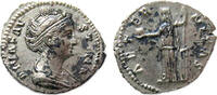 Ancient coins Roman Imperial: Lovely silver denarius of Faustina I, in EF! -
