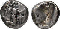 Ancient coins Greek coins: High grade late Siglos, Achaemenid Empire. Artaxerxes II to Artaxerxes III, 375-340 BC -
