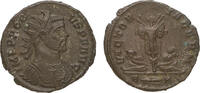 Ancient coins Roman Imperial Antoninianus of Probus, Victory over the Germans in EF-AU -