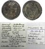 Ancient coins Ptolemaic Kings of Egypt. Ptolemy VI, large bronze AE with head of Isis , nice! -