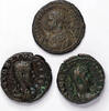 Ancient coins Roman Egypt: Lot of 2 Alexandrian tetradrachm and 1 Probus Antoninianus -