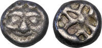 Ancient coins Greek coins: Fine archaic silver AR drachm of Parion, 5th century BC.! -